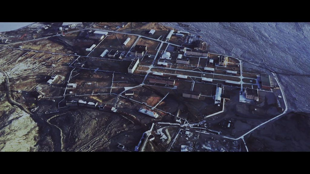 Pyramiden - Aerial Shot